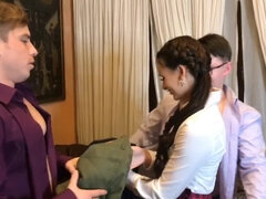 Modest Schoolgirl Seduced and Screwed