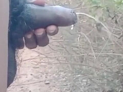 Amatör, Stor kuk, Hemmagjord, Utomhus, Kissar, Offentlig, Mager, Spanking