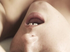 오랄섹스, 가슴이 큰, 사정 샷, 하드코어, 대단히, 자연적인, 자연의 가슴, 보지