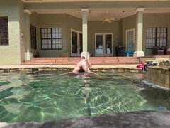 Amatør, Amerikansk, Buttet, Far, Homoseksuel, Udendørs, Mager, Solo