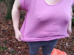 Bdsm, Stora tuttar, Blottande, Hardcore, Offentlig, Spanking, Tuttar