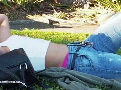 Asiáticoa, Ao ar livre cartaz de rua outdoor, Voyeur