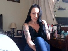 아마추어, 유럽인, 방구뀌기, 발, 힐, 밀프, 혼자, 스트랩