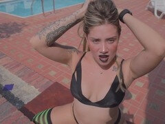 Cul à la bouche, Bondage domination sadisme masochisme, Blonde, Domination, Européenne, Masturbation, De plein air