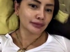 Indonesian MILF Dark Nipple see through