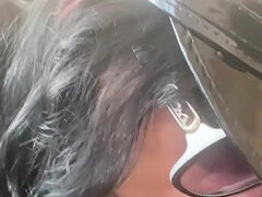 Pik sutte, Brunette, Samling, Par, Briller, Hjemmelavet