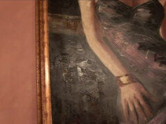 Rubia, Consolador, Lencería, Afeitado