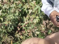 18, Rumpe, Stor rumpe, Store pupper, Inder, Mamma, Naken, Utendørs