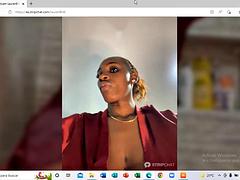 Μωρό, Μαύρος, Μελαχροινή, Φετιχ, Αυνανισμός, Ντουζ, Μόνος, Ιντερνετική κάμερα