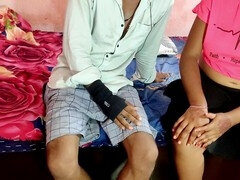 Niñera, Mamada, Pareja, Vestido, Indio, Pequeña, Coño, Medias largas