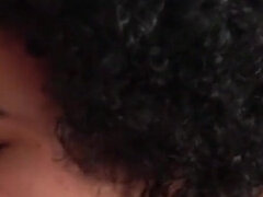 デカ尻, 黒人, フェラチオ, 茶髪の, 顔射, 異人種間, 自然山雀, オマンコ