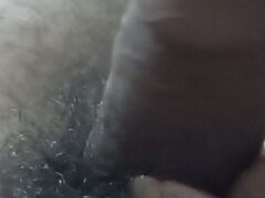 Desi Teen Boy with Phimosis Dick Dripping Pre Cum From Foreskin