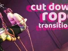 Bondage disciplin sadomasochisme, Trældom, Brunette, Goth, Hd, Slave, Tatovering, Bryster