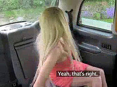 Real, light-haired, faketaxi-videos
