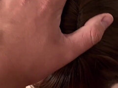 18, 아마추어, 오랄섹스, 흑갈색 머리, 남녀공학, 대학교, 셀카, 청소년