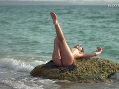 Brunetka, Ženský, Fetiš, Nahota, Nahé, Drobounká, Sólo, Teenka