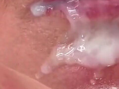I give him Blow Job when He look my Porn Video and Cum on my Face and in Mouth