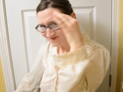 Pounding Teacher In The Closet -  MILF POV