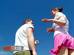 Plaża, Twarzowy, Bielizna, Na wolnym powietrzu