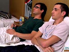 Zack Gets Two Shots Of Juice - Conner Bradley And Zack Randall