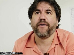 Salacious stepmom sneaky dirty sex clip