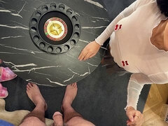 18 let, Amatéři, Nazí chlapi, Femdom, Dvě na jednoho, Honění, Hd, Párty