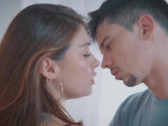 Edgy girl with a sexy thong is ready for a hard fuck