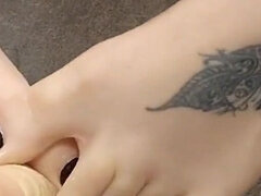 Leie, Dildo, Fußfetisch, Fussjob, Pov, Solo