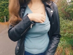 Big boobs, tits out, tits out in public