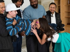 Zadek, Brunetka, Na pejska, Prstění, Výprask, Pička, Školačka, Odstraňování