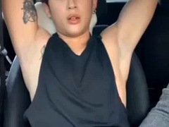 Asiatisk, Stor kuk, Sperma shot, Homosexuell, Thai