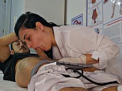 Jennyferpimentas Unexpected Hardon Before Nurse