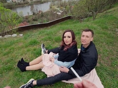 Tussi, Grosse titten, Blasen, Hd, Natürlichen titten, Pov, Schwanger, Strümpfe