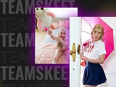 Velké péro, Blondýna, Puma, Stříkání spermatu, Dávení penisem, Výprask, Milf žcbp, Pička