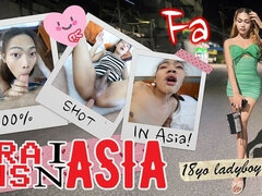 18 let, Anál, Sperma v puse, Na obličej, Ladyboy, Shemale, Vyhublá, Tetování