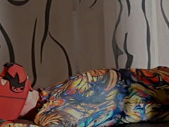 Playing Puppies Puppy on the Rack Bondage Cock Teasing Photoshoot