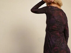 Huisvrouw, Masturbatie, Rijpe lesbienne, Alleen, Speelgoed