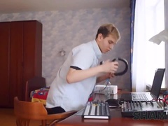 Brunetka, Puszysta, Puma, Dojrzałe, Cipka, Rosyjski, Ogolona