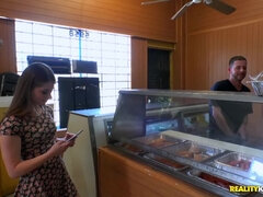 Schwarz, Blasen, Braunhaarige, Schwarz, Geld, Realität, Dürr, Titten