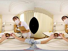 Dreidimensional, Asiatisch, Blasen, Braunhaarige, Hardcore, Japanische massage, Krankenschwester, Realität