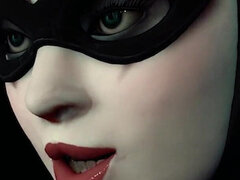 Tridimensionnel, Américain, Branlette thaïlandaise, Collant