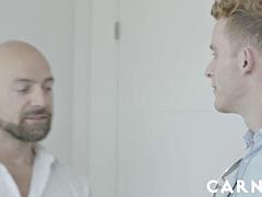 Lamer culo, Gay, Hd, Tatuaje, Trio