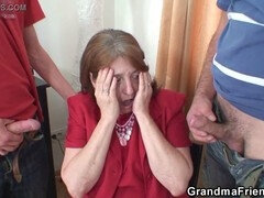 Doppelpenetration, Reif, Mutti, Muschi, Stiefmutter, Flotter dreier