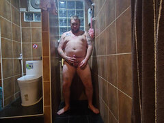 Amatør, Badeværelse, Stor pik, Far, Fetish, Fod fetish, Homoseksuel, Tisse