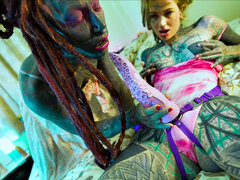 Hardcore Tattoo Couple DOM