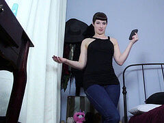 Checking Out Brookelynne Briar's ass JOI