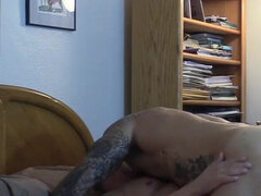 Amatoriale, Americano, Anale, Papà, Ufficio, Tatuaggi