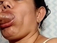 Enthousiasteling, Kont, Mooie dikke vrouwen, Grote kont, Pijpbeurt, Vriendin, Latijnse vrouw, Rijpe lesbienne