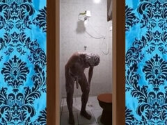 Meu Banho Gostoso Com o Pau Duro 018