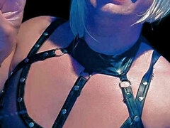 Leie, In den arsch, Maschinenfick, Masturbation, Solo, Strümpfe